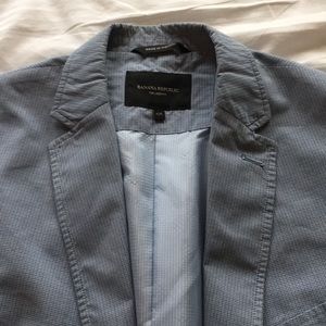 Banana republic blazer blue